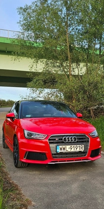 Audi S1 cena 98900 przebieg: 60000, rok produkcji 2015 z Ząbki małe 191